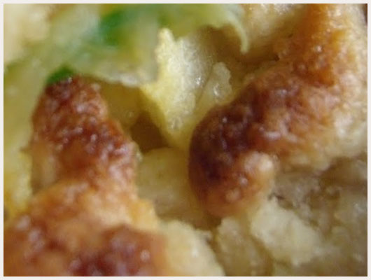 Crumble Rhubarbe Banane
