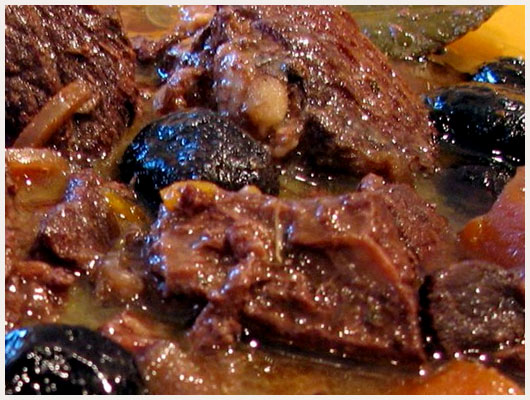 Daube de Boeuf aux Olives