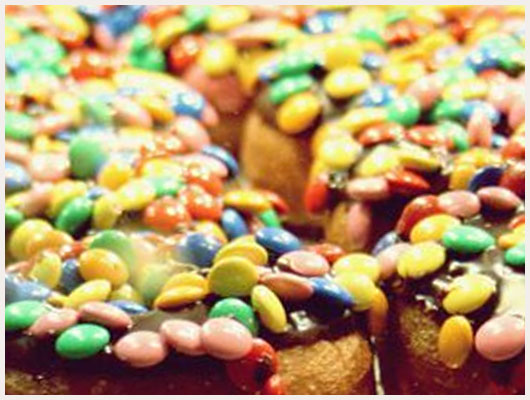 Donuts aux Smarties