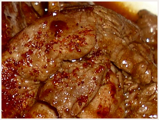 Emincé de Boeuf au Gingembre