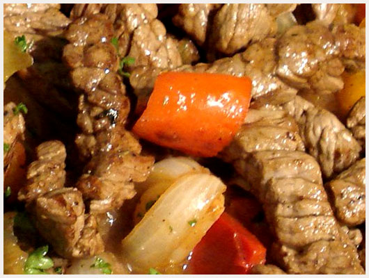 Emincé de Boeuf au Poivre