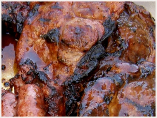 Epaule d'Agneau Barbecue