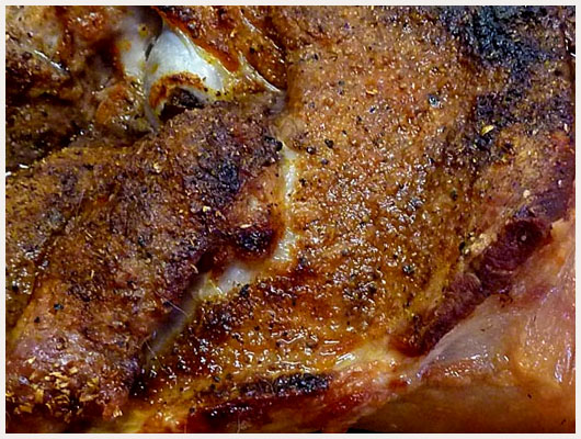 Epaule d'Agneau Confite au Four