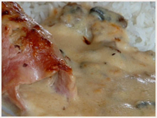 Escalope de Veau  la Bchamel