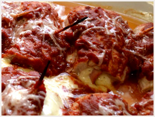Escalope de Veau à la Parmesane