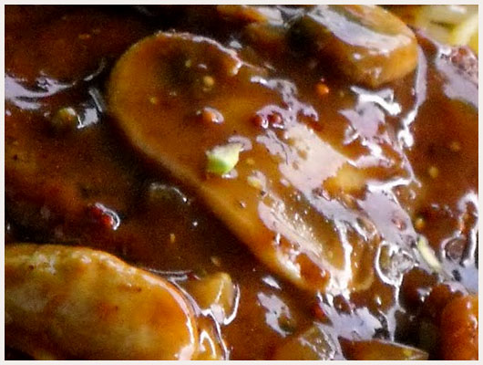 Escalope de Veau au Champignon