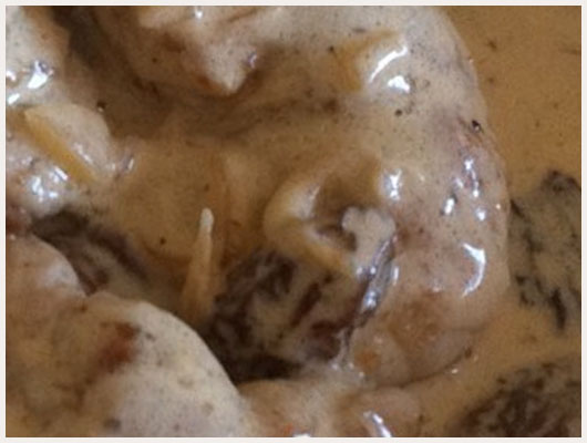 Escalope de Veau aux Morilles