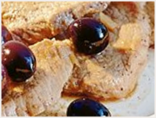 Escalope de Veau aux Olives