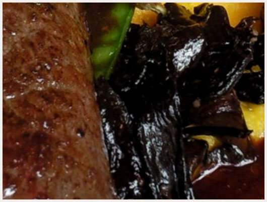 Filet de Biche aux Champignons