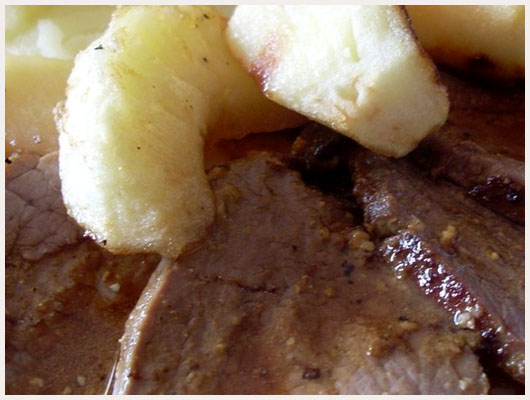 Filet de Biche aux Pommes