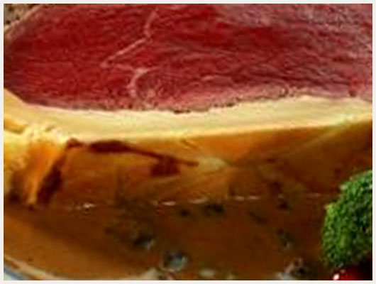 Filet de Biche en Croute et sa Sauce Périgourdine