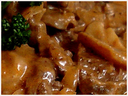 Filet de Boeuf au Four Champignons