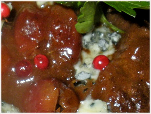 Filet de Boeuf au Poivre Rose