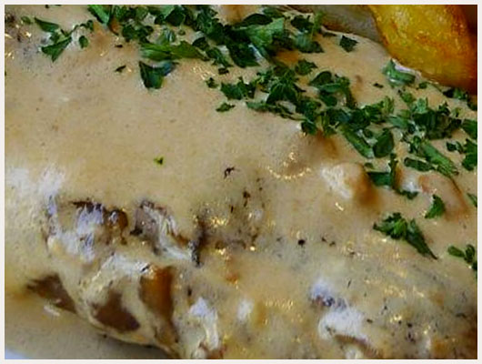 Filet de Boeuf Roti Sauce Roquefort