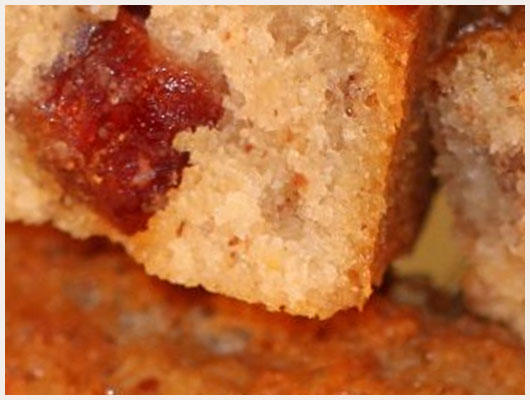 Financier aux cerises