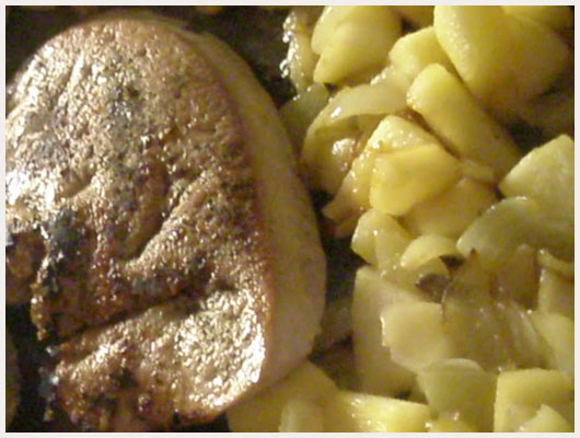 Foie de Veau aux Pommes