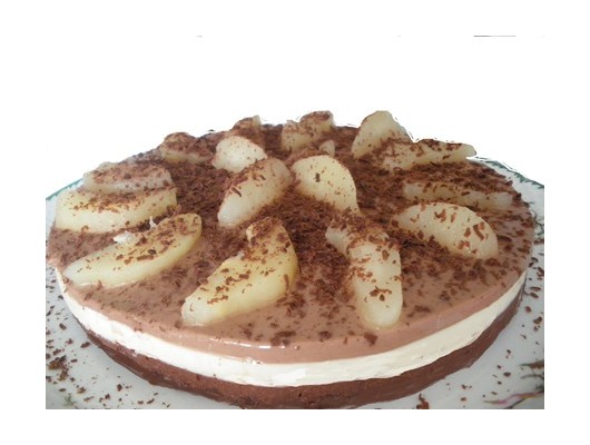 Gateau 3 chocolats croustillant