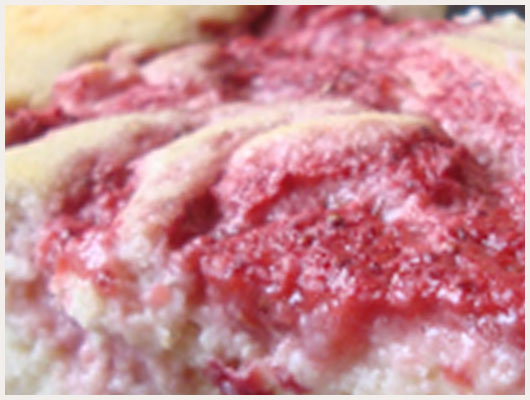 Gateau au Fromage Blanc et Fraise