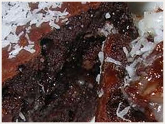 Gateau Chocolat Noix de Coco