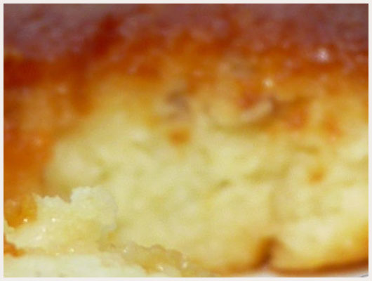 Gateau de semoule au lait de coco