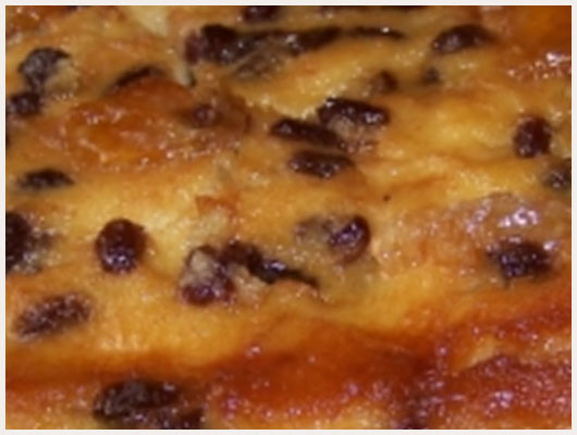 Gateau de semoule au raisin