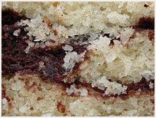 Gateau marbré chocolat noix de coco