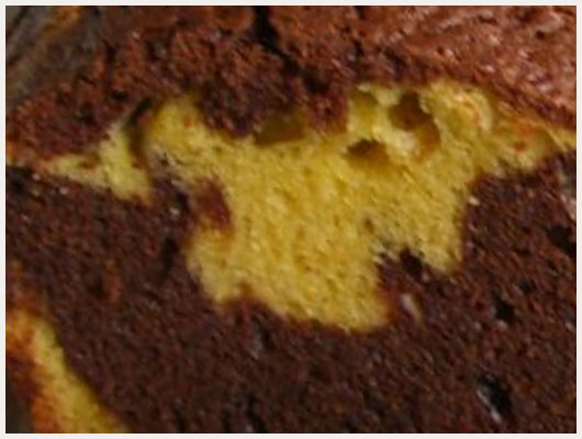 Gateau marbré
