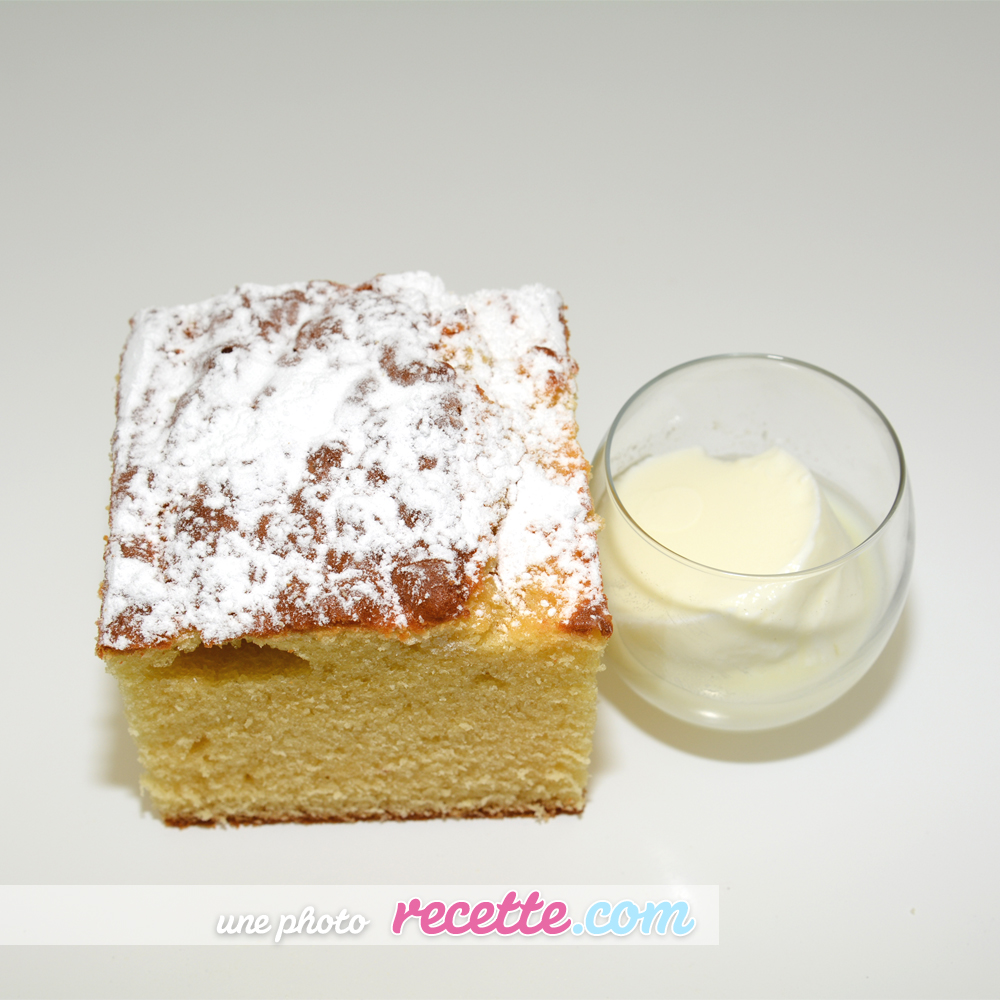 Gateau nature au yaourt