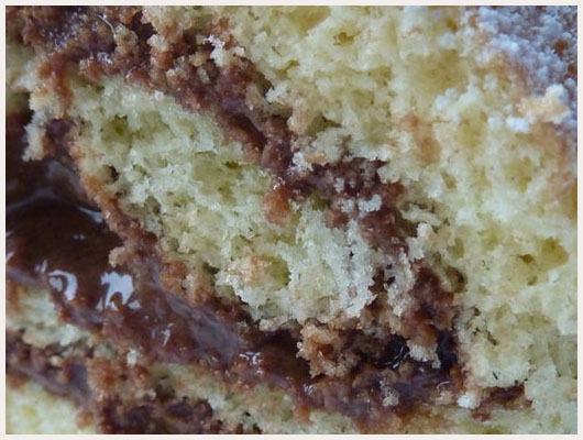 Gateau roulé à la mousse au chocolat