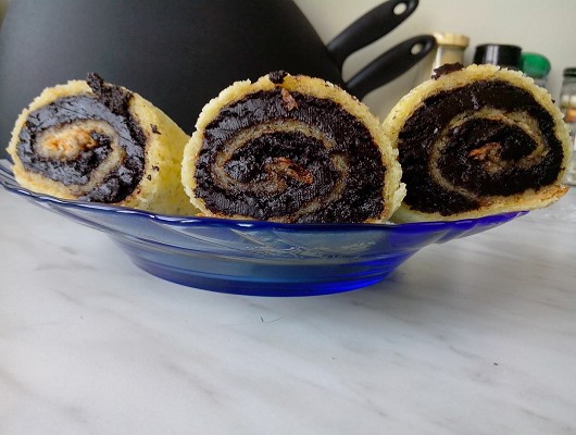 Gateau roulé au chocolat