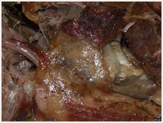 Gigot d'Agneau au Four