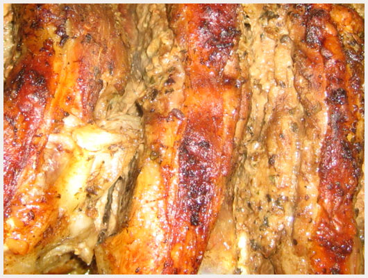 Gigot d'Agneau Epices