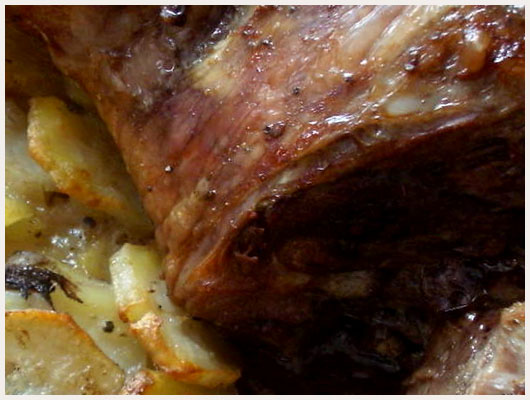 Gigot d'Agneau et Pommes de Terre
