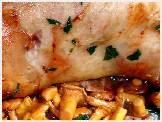 Gigot d'Agneau Girolles