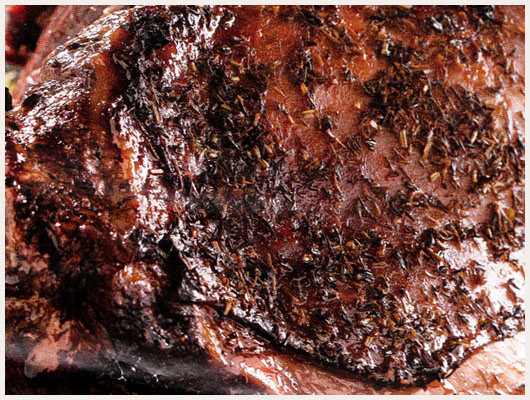 Gigot d'Agneau Miel