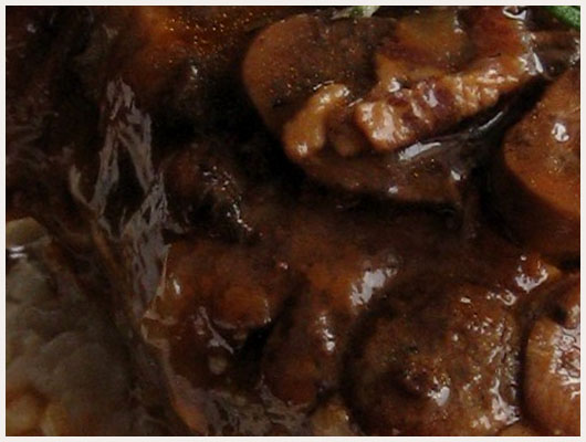 Jarret de Veau au Miel de Romarin