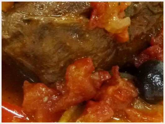 Jarret de Veau aux Olives