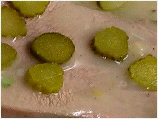 Langue de Boeuf Sauce Blanche