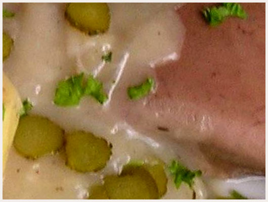 Langue de Boeuf Sauce Cornichon