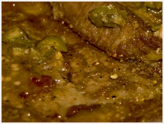 Langue de Boeuf Sauce Verte