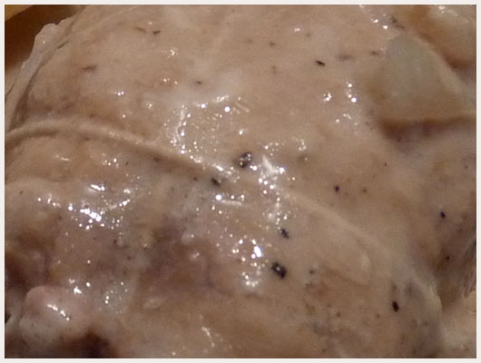 Paupiette de Porc à la Crème