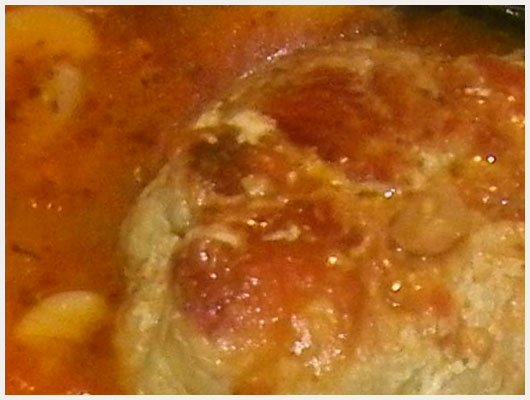 Paupiette de Porc à la Tomate