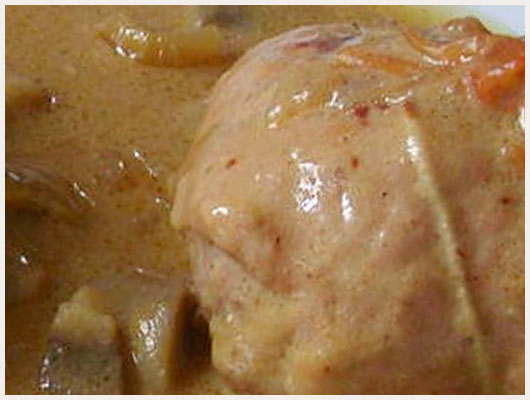 Paupiette de Porc au Vin Blanc
