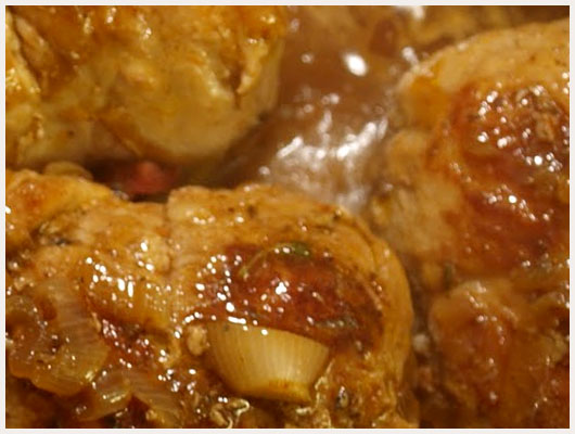 Paupiette de Porc en Cocotte