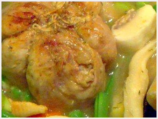 Paupiette de Veau aux Légumes