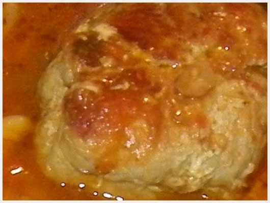 Paupiette de Veau Tomate