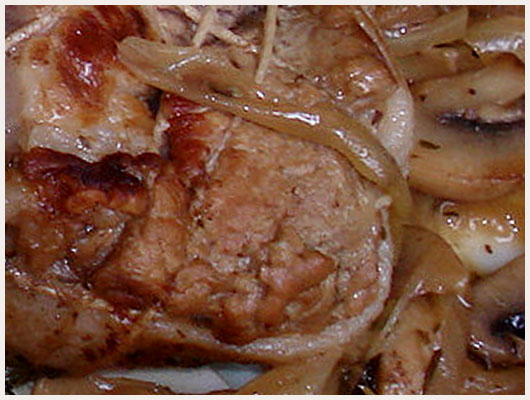 Pavé d'Autruche Champignons
