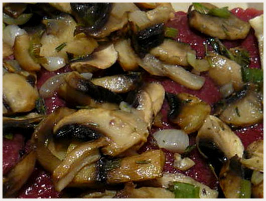 Pavé de Biche aux Cèpes