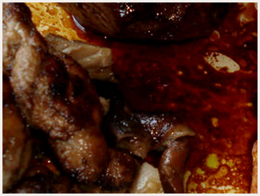 Pavé de Biche aux Champignons