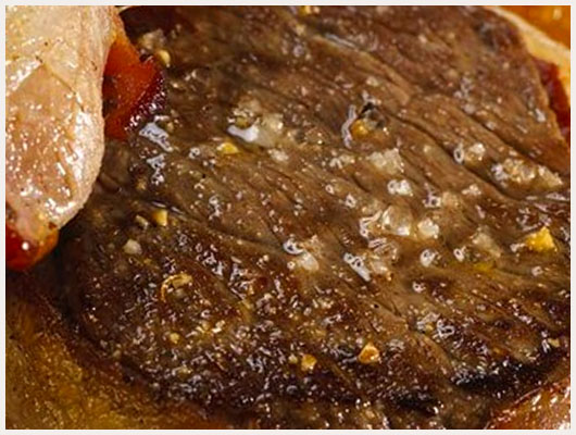 Pavé de Biche aux Noisettes